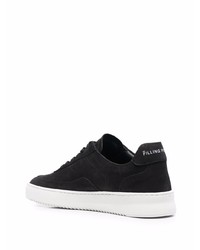 Baskets basses en daim noires Filling Pieces