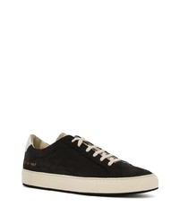 Baskets basses en daim noires Common Projects