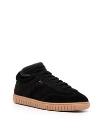 Baskets basses en daim noires Bally