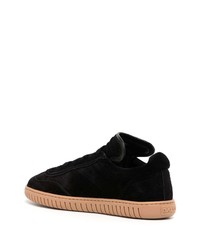 Baskets basses en daim noires Bally