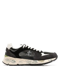 Baskets basses en daim noires Premiata