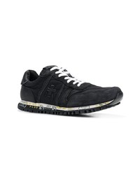 Baskets basses en daim noires White Premiata