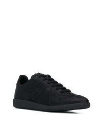 Baskets basses en daim noires Maison Margiela