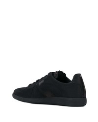 Baskets basses en daim noires Maison Margiela