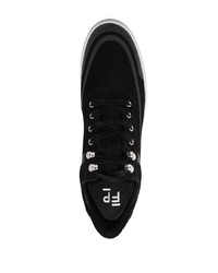 Baskets basses en daim noires Filling Pieces