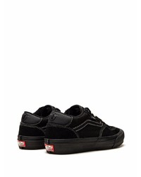 Baskets basses en daim noires Vans