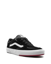 Baskets basses en daim noires Vans