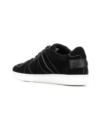 Baskets basses en daim noires Diesel