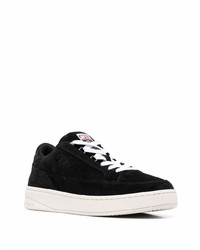 Baskets basses en daim noires Diesel