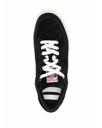 Baskets basses en daim noires Diesel