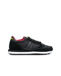 Baskets basses en daim noires Saucony