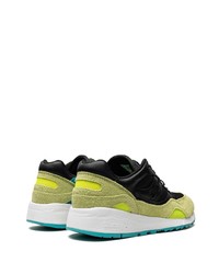 Baskets basses en daim noires Saucony