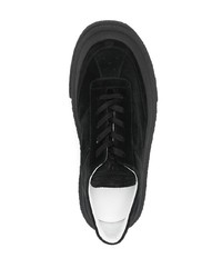 Baskets basses en daim noires MM6 MAISON MARGIELA