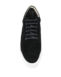 Baskets basses en daim noires Filling Pieces