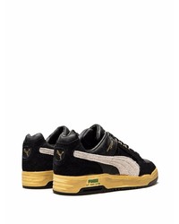 Baskets basses en daim noires Puma