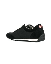 Baskets basses en daim noires Tommy Hilfiger