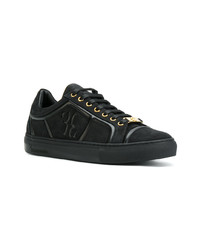 Baskets basses en daim noires Billionaire