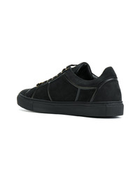 Baskets basses en daim noires Billionaire