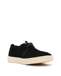 Baskets basses en daim noires Clarks Originals