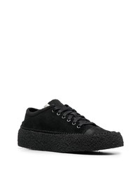 Baskets basses en daim noires Clarks Originals