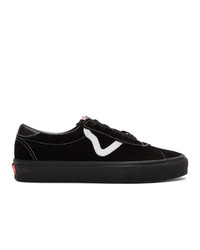 Baskets basses en daim noires Vans