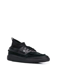 Baskets basses en daim noires adidas