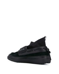 Baskets basses en daim noires adidas