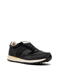 Baskets basses en daim noires Saucony