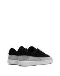 Baskets basses en daim noires Puma