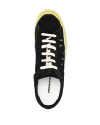 Baskets basses en daim noires Premiata