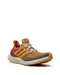 Baskets basses en daim olive adidas