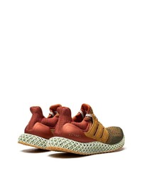 Baskets basses en daim olive adidas