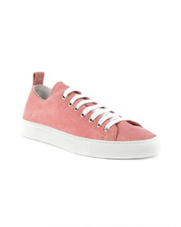 Baskets basses en daim roses DSQUARED2