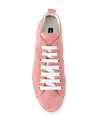 Baskets basses en daim roses DSQUARED2