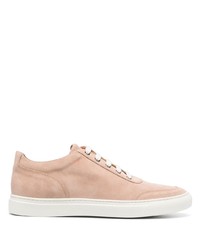 Baskets basses en daim roses Harrys Of London