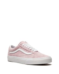 Baskets basses en daim roses Vans