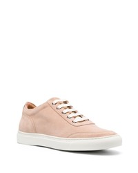 Baskets basses en daim roses Harrys Of London