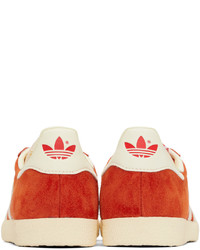 Baskets basses en daim rouges adidas Originals