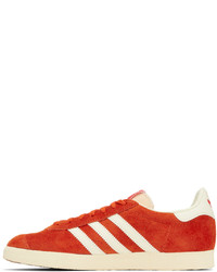 Baskets basses en daim rouges adidas Originals