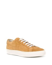 Baskets basses en daim tabac Common Projects