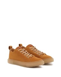 Baskets basses en daim tabac Giuseppe Zanotti