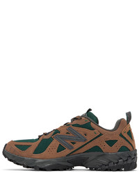 Baskets basses en daim tabac New Balance