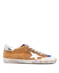 Baskets basses en daim tabac Golden Goose