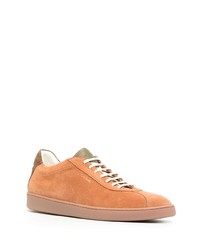 Baskets basses en daim tabac Paul Smith