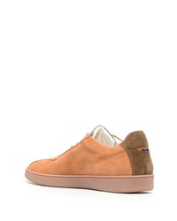 Baskets basses en daim tabac Paul Smith