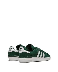 Baskets basses en daim vert foncé adidas