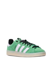 Baskets basses en daim vert menthe adidas