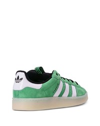 Baskets basses en daim vert menthe adidas