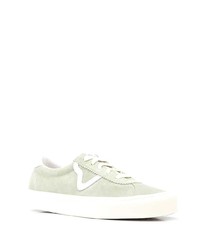 Baskets basses en daim vert menthe Vans