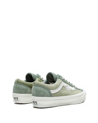 Baskets basses en daim vert menthe Vans